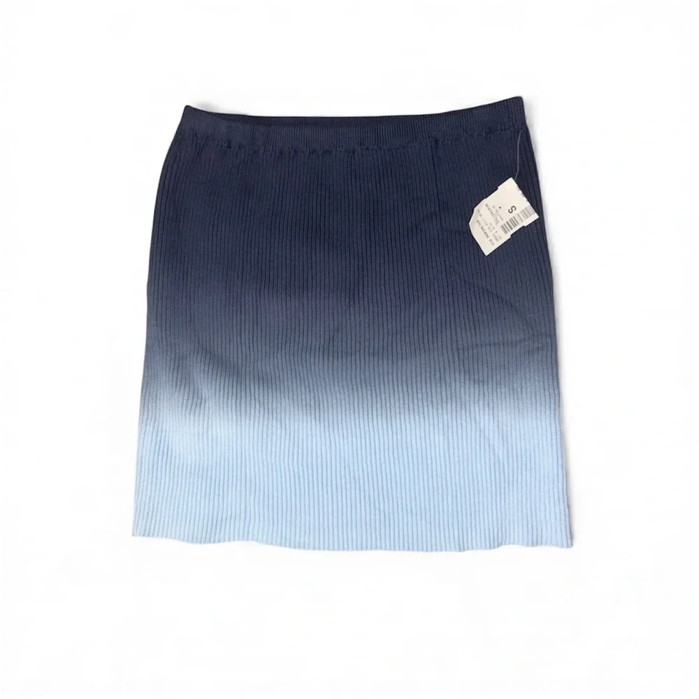 Ombré Knit Mini Skirt